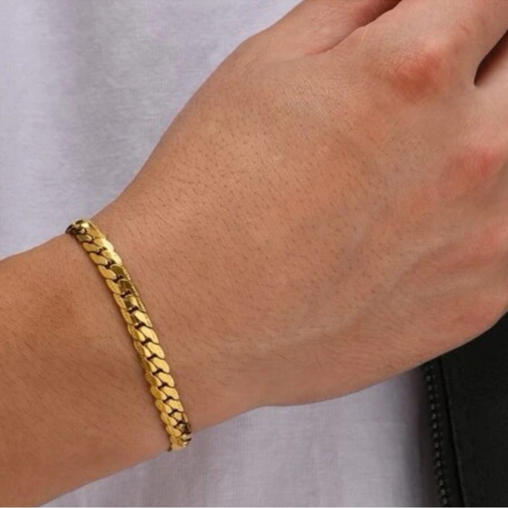 Gold Men Bracelet